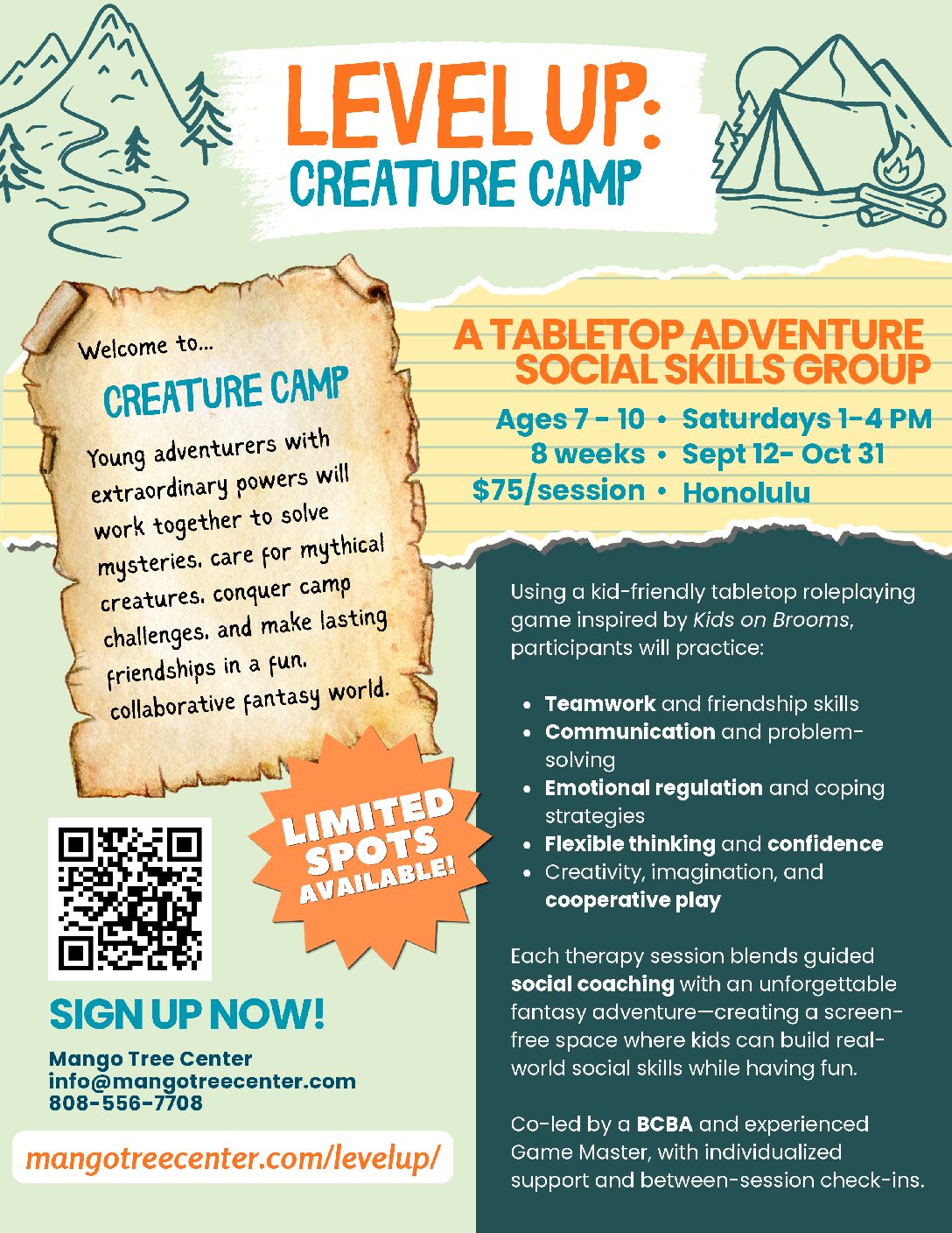Creature Camp 2026