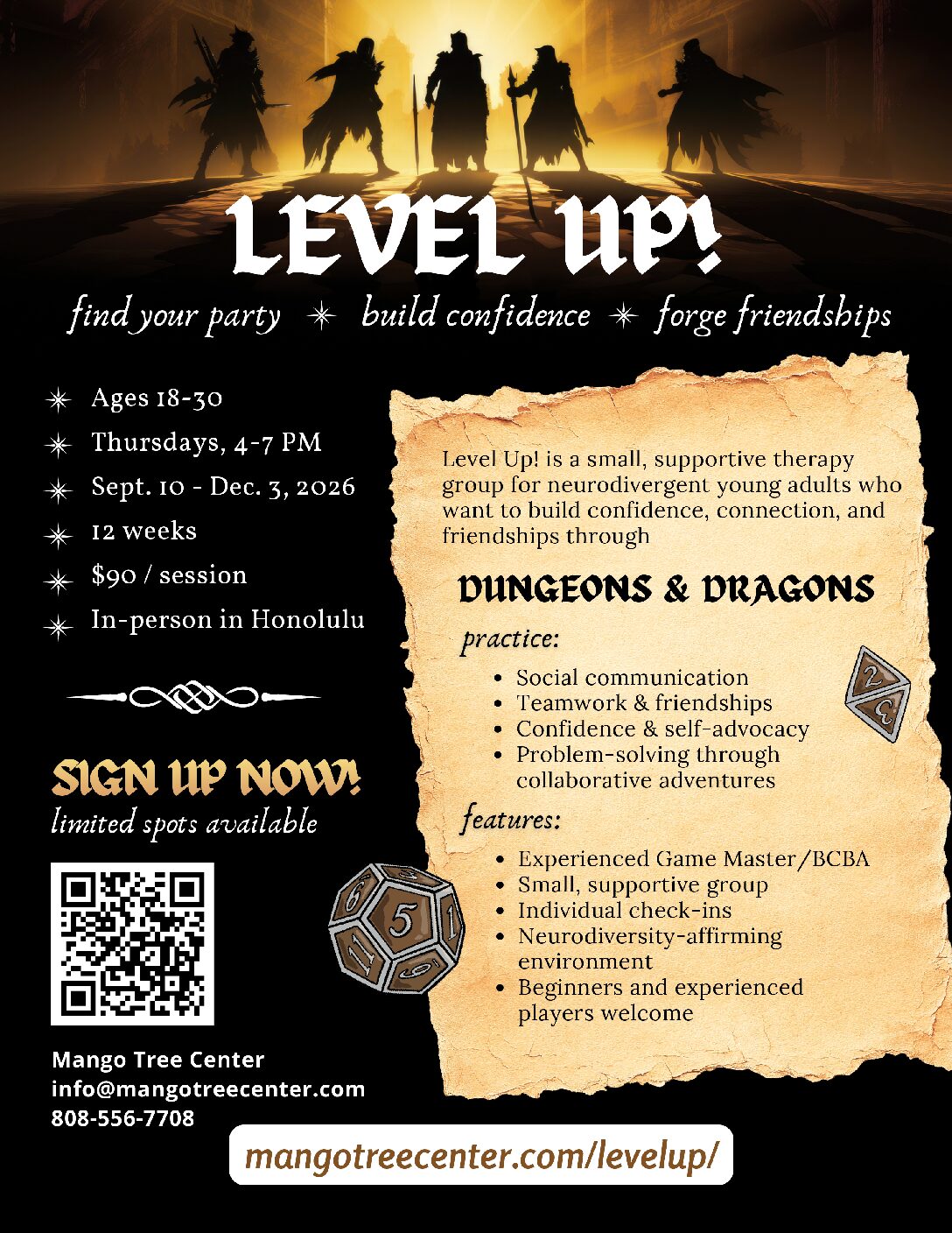 Level Up Flyer 2026